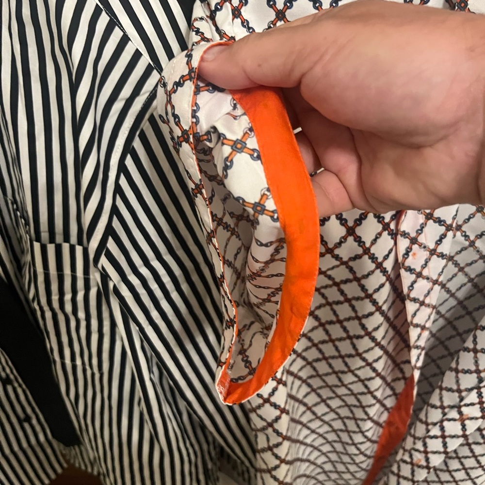 New Summer Italian fashion dress shirt size XL. This is an incredible 🇮🇹shirt. - Picture 2 of 6